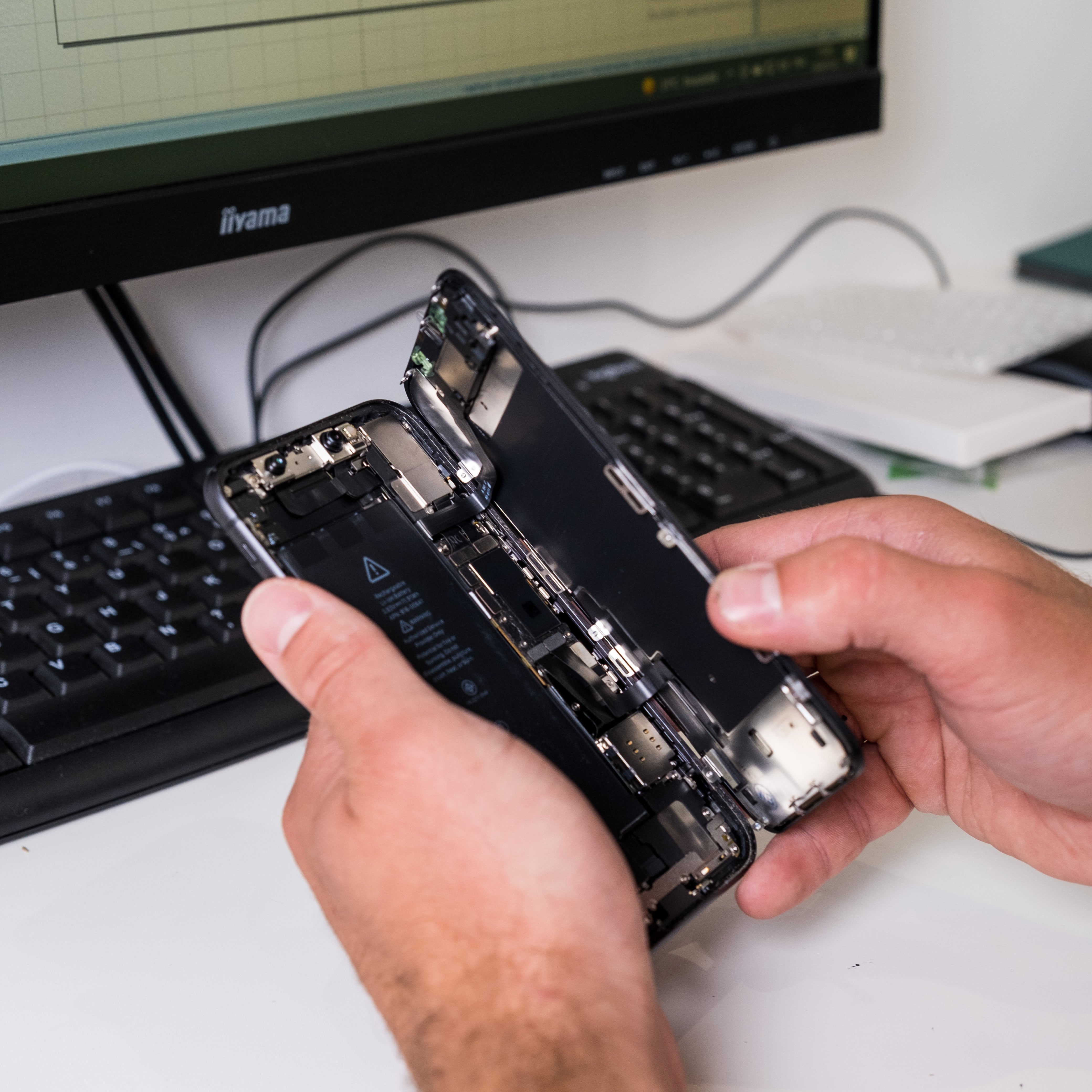 Réparation iphone à Manage, La Louvière, Soignies